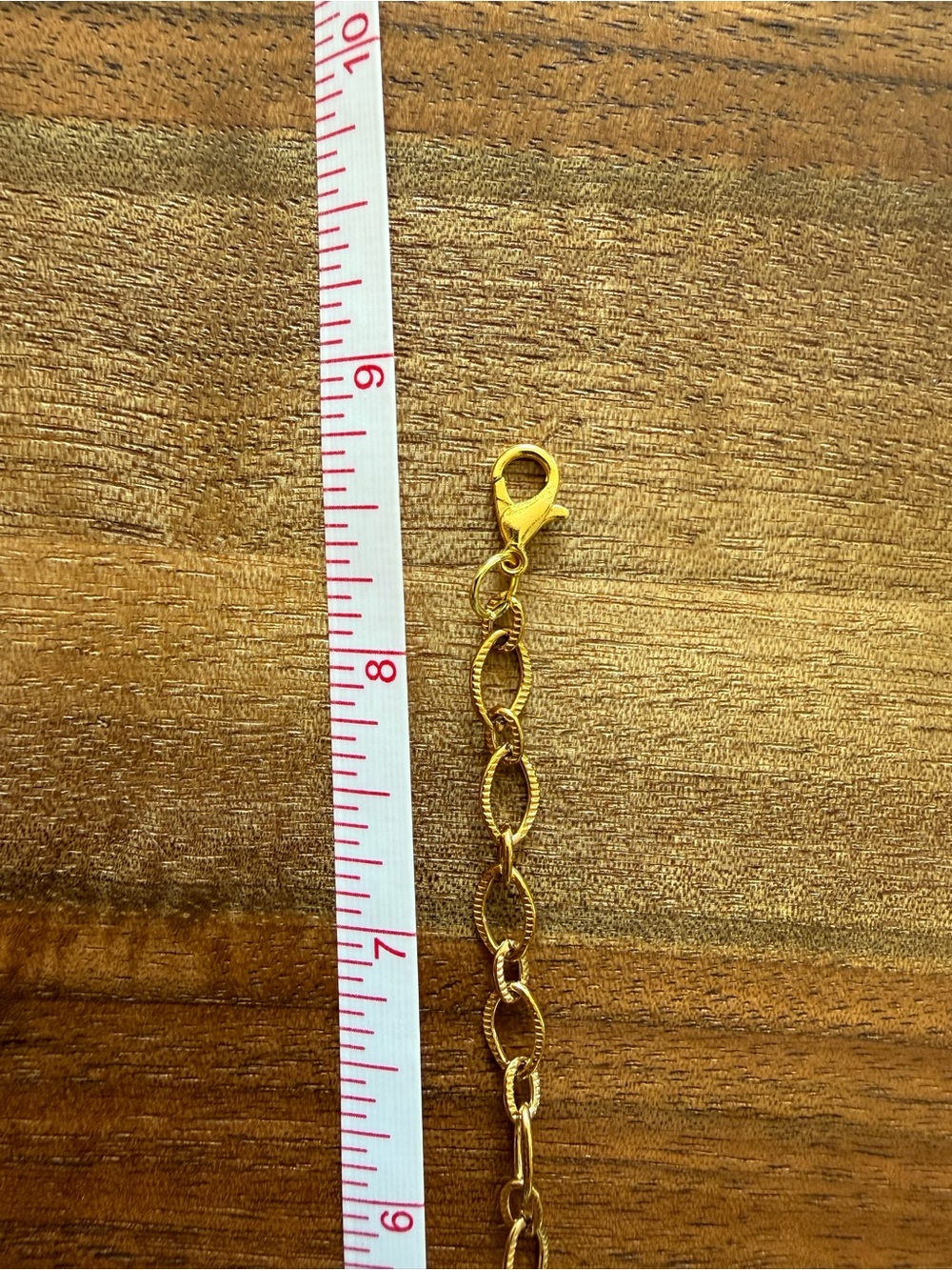 ChaneI Black Heart 🖤 Pendant Charm Gold Tone Bracelet with Crystal Halo - Picture 4 of 6